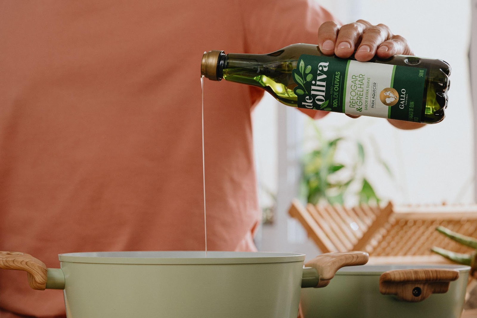 Óleo De Olliva da Gallo Brasil, ideal para cozinhar com saúde