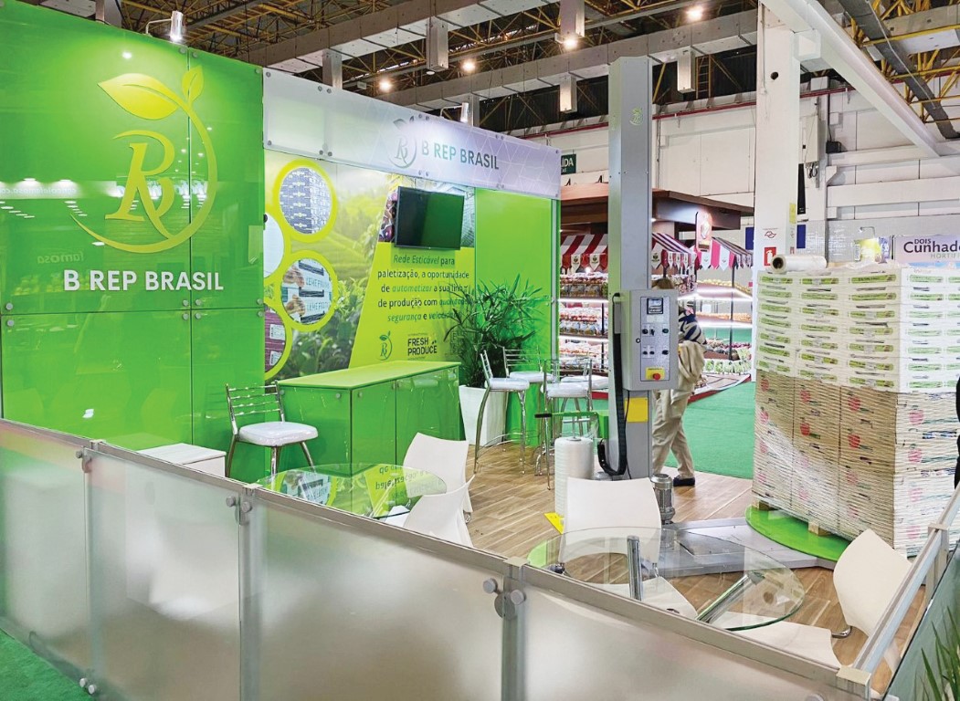 Estande da B Rep Brasil