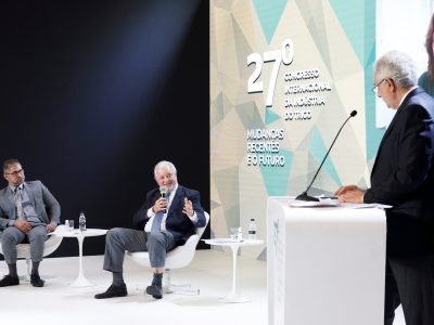 O segundo painel do evento tratou da gestão da indústria do trigo, com a apresentação de estratégias para que as empresas do setor atinjam seus objetivos
Cauê Diniz