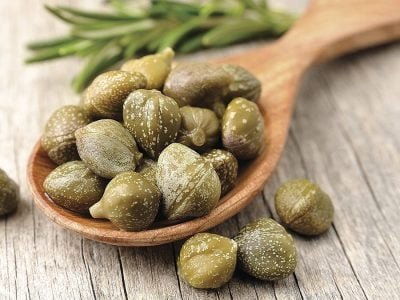 Alcaparras em conserva