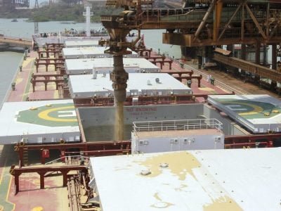 Carregamento de Soja