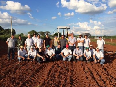 Equipe da Green Has em treinamento de campo - Crédito Divulgação
