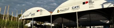 Estande da CATI na Agrishow 2026 - Fotos de divulgação