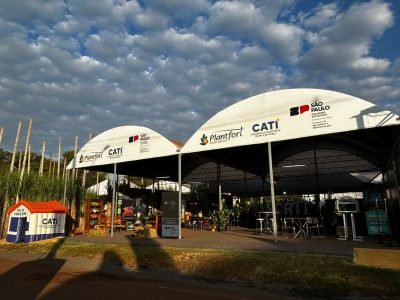 Estande da CATI na Agrishow 2026 - Fotos de divulgação