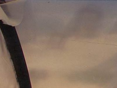 Figura 1. Filme SUNCOVER AV DIFF 75% Ã  esquerda (sem insetos) e filme comum Ã  direita.