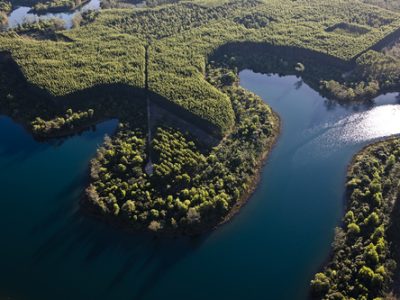 Fotografias areas da Fibria Unidade Aracruz-ES.