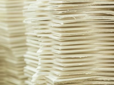 Papel - Crédito: Fibria