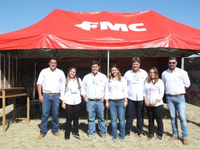 Equipe da FMC presente no Dia de Campo da Amipa - Crédito Luize Hess