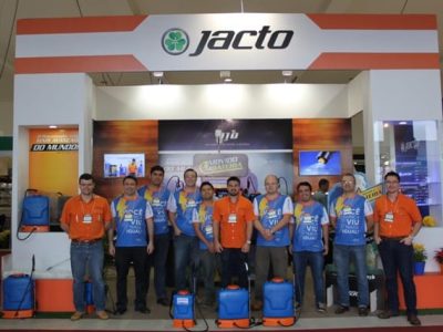 Equipe Jacto na Hortitec 2015 - Crédito Jacto