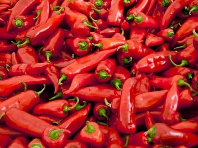 Foto 01 - No Brasil, a produção de pimentas se dá com variedades distintas -  Créditos Shutterstock