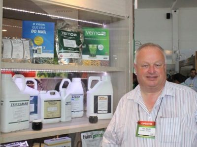 Foto 01 – Paul Mullins, diretor administrativo da Brandon Bioscience – Crédito Luize Hess Paul Mullins, diretor administrativo da Brandon Bioscience - Crédito Luize Hess