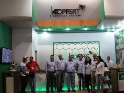 Equipe Koppert na Hortitec 2015 - Crédito Ana Maria Diniz