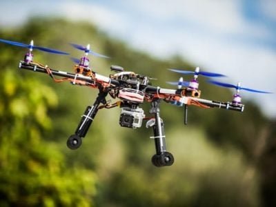 Os drones são a aposta da Agricultura 4.0 - Crédito Shutterstock