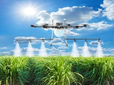 Os drones se fazem cada vez mais presentes no meio rural - Crédito Shutterstock