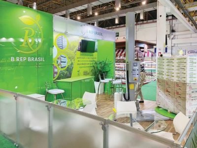 Estande da B Rep Brasil