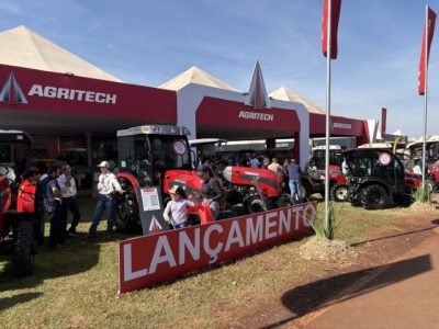 A Agritech apresentou nova linha de tratores durante a Agrishow