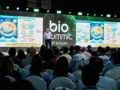 Divulgação
Palestra “Bioinsumos e agricultura regenerativa: cultivando o futuro sustentável”.
