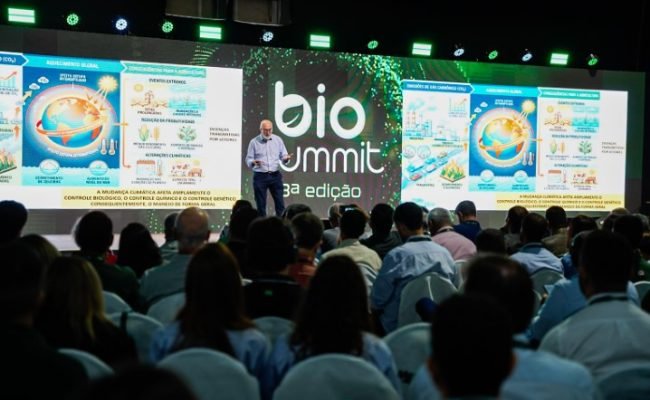Divulgação
Palestra “Bioinsumos e agricultura regenerativa: cultivando o futuro sustentável”.