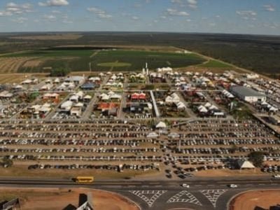 Imagem aérea Bahia Farm Show 2015
