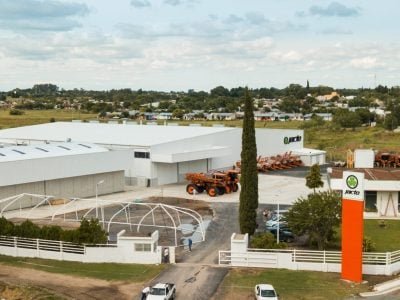 A nova fábrica industrial da empresa tem 3600 mÂ² e estará localizada na cidade de Arrecifes, provÃ­ncia de Buenos Aires, a 180 km da Capital Federal.