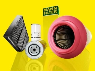 MANN-FILTER Linha Construção - Família de produtos