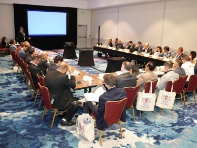 Representantes do Brasil participam do Global Pulse Confederation em Orlando debatendo segurança alimentar, pulses e sustentabilidade agrícola.