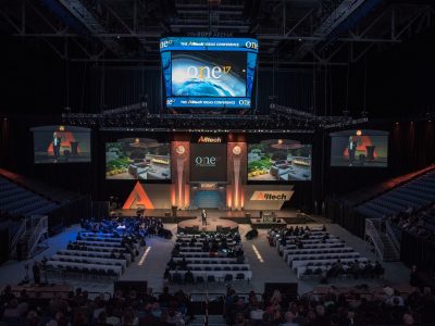 Opening plenary session during ONE: The Alltech Ideas Conference in Lexington, Kentucky.