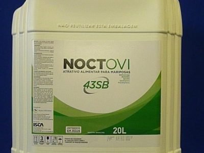 Noctovi é atrativo para as principais espécies de mariposas com as spodópteras, plusias e helicoverpa. Além disso, a utilização de inseticidas é reduzida, o que é uma excelente ferramenta para manejo contra resistência - Crédito Divulgação