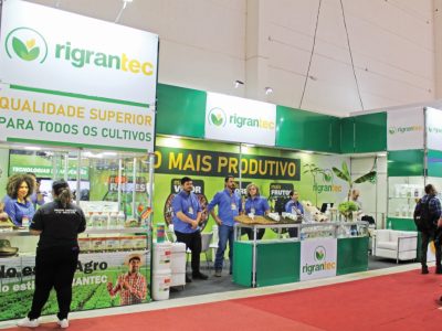 estande da Rigrantec na hortitec 2025