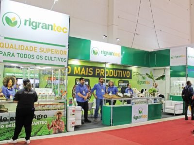 estande da Rigrantec na hortitec 2025