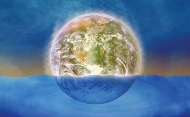 Sinking into the ocean, our planet's climate is also warming at an alarming level.
