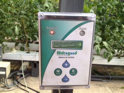 Painel de controle da solução nutritiva - Crédito Hidrogood