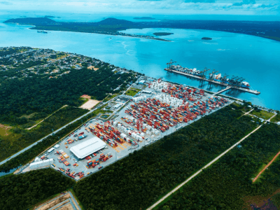 Porto Itapoá (SC): principal TUP de Contêiner do primeiro semestre de 2025 / Divulgação