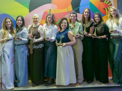 As vencedoras do Prêmio Mulheres do Agro de 2025 representaram as regiões Norte, Nordeste, Sudeste e Sul.
Crédito: divulgação - Bayer
