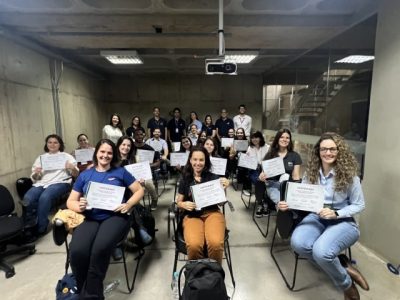 Treinamentos presenciais, voltado a profissionais, contam com as inscrições abertas até o fim de fevereiro