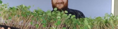 Hugo Garcia, produtor de microverdes em Holambra (SP)
Agristar do Brasil