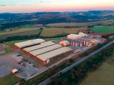 Complexo Industrial e de Armazenagem Japy, da Cooxupé, situado em Guaxupé (MG)