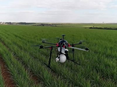 Drone no campo - Foto: Divulgação
