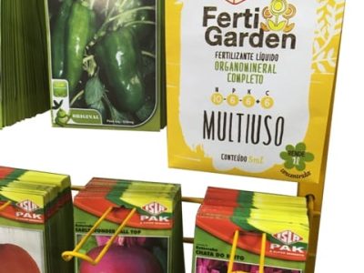 multi expositor fundo branco