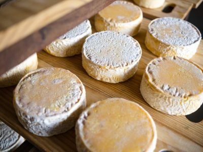 Produtora rural beneficiada pelo Programa Crescer com queijo premiado