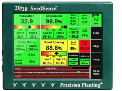 seedsense_solo Monitor de plantio Seedsense - Crédito Divulgação