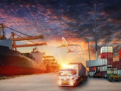 Exportação - Crédito: Shutterstock